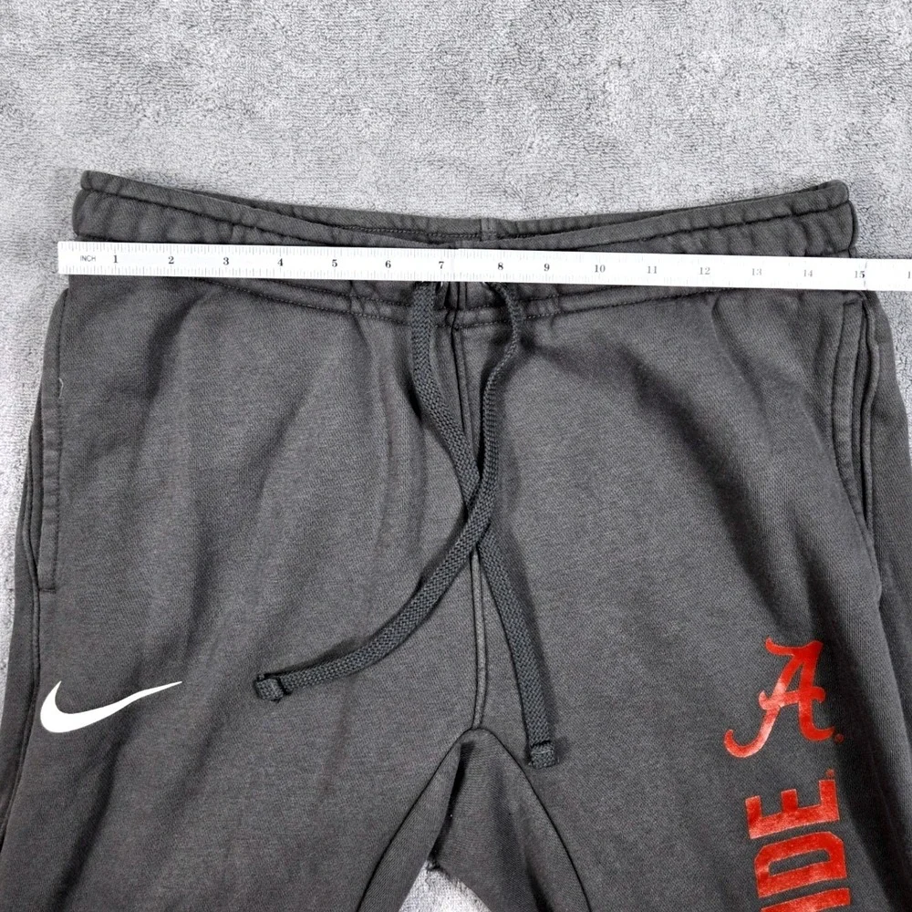 Nike Alabama Crimson Tide Sweatpants Mens Medium Gray Excellent Joggers NCAA